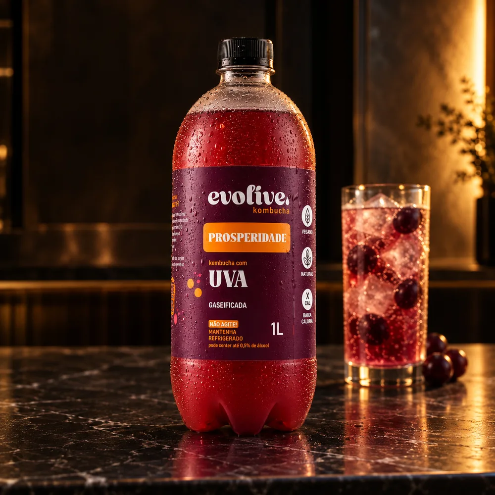 Evolive Kombucha Uva