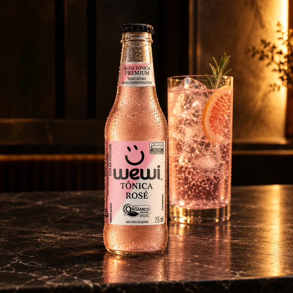 Wewi Água Tônica Rosé